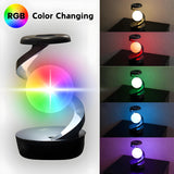 Darrahopens Home & Garden > Lighting > Table Lamps Rotating Levitating Night Light with RGB Colors & Wireless Charging: 1-Second Palm-Activated Spin, Motion-Sensing – Futuristic Lighting for Australian Bedrooms & Offices