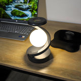Darrahopens Home & Garden > Lighting > Table Lamps Rotating Levitating Night Light with RGB Colors & Wireless Charging: 1-Second Palm-Activated Spin, Motion-Sensing – Futuristic Lighting for Australian Bedrooms & Offices
