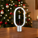 Darrahopens Home & Garden > Lighting > Table Lamps Silver Magnetic Balance LED Table Lamp: USB-Powered, Dimmable Eye-Care Light with Award-Winning Design for Australian Homes & Offices