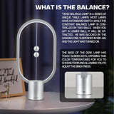 Darrahopens Home & Garden > Lighting > Table Lamps Silver Magnetic Balance LED Table Lamp: USB-Powered, Dimmable Eye-Care Light with Award-Winning Design for Australian Homes & Offices