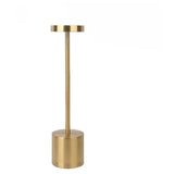 Darrahopens Home & Garden > Lighting > Table Lamps Table Lamp, Rechargeable Wireless LED Metal Desk Lamp, 5000mAh USB Charging, 3 Color Modes