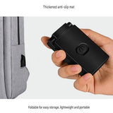 Darrahopens Home & Garden > Lighting > Table Lamps White Rechargeable LED Clip-On Reading Light - Foldable Portable Mini Book Light with Eye-Caring Lamp for Study & Bedside
