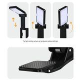 Darrahopens Home & Garden > Lighting > Table Lamps White Rechargeable LED Clip-On Reading Light - Foldable Portable Mini Book Light with Eye-Caring Lamp for Study & Bedside