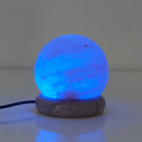 Darrahopens Home & Garden > Lighting USB Colour Changing Salt Himalayan Lamp - Ball Sphere Shape Pink Rock LED Light