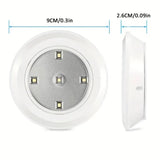 Darrahopens Home & Garden > Lighting > Wall Lights 3 LED Light Set with Remote - Cool White for Cabinets & Displays