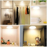 Darrahopens Home & Garden > Lighting > Wall Lights 3 LED Light Set with Remote - Warm White for Cabinets & Displays