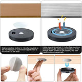 Darrahopens Home & Garden > Lighting > Wall Lights 3 Lights LED Rechargeable Slim Cabinet Light, 2cm, Remote Control, Magnetic Mount