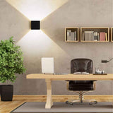 Darrahopens Home & Garden > Lighting > Wall Lights 3 Pack 12W LED Wall Lights Adjustable Beam Angle IP65 Waterproof 2700-3000K Warm White