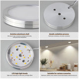 Darrahopens Home & Garden > Lighting > Wall Lights 3D Printer LED Lamp Kit 2 Pack,3D Printed DIY Hardware Model Spare Parts 5V USB Powered,Wireless Puck Light Dimmable Touch Control,3 Color Warm (3000K) alanced Mixed (4000K) ol (6500K)