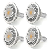 Darrahopens Home & Garden > Lighting > Wall Lights AR70 LED Light Bulb BA15D B15 Base, AC/DC12V Input, 7W 500lm for Home Household Commercial Lighting, 50W Halogen Lamp Replacement(Warm White,4 Pack)