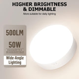 Darrahopens Home & Garden > Lighting > Wall Lights Battery Operated Wall Sconce, 5000mAh Rechargeable Dimmable RGB Wall Sconce Set of 2 with Remote, 3 Color Temperature Indoor Battery Powered Wall Lamp Light for Bedroom Living Room