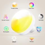 Darrahopens Home & Garden > Lighting > Wall Lights Battery Operated Wall Sconce, 5000mAh Rechargeable Dimmable RGB Wall Sconce Set of 2 with Remote, 3 Color Temperature Indoor Battery Powered Wall Lamp Light for Bedroom Living Room