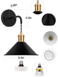 Darrahopens Home & Garden > Lighting > Wall Lights Battery Operated Wall Sconce, Wireless Wall Lights Set of 2, 13 RGB Colors Dimmable Battery Powered Wall Lamp with Remote Memory Function Auto Timer for Bedroom Living Room Hallway