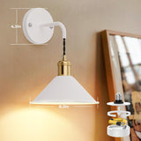 Darrahopens Home & Garden > Lighting > Wall Lights Battery Operated Wall Sconce, Wireless Wall Lights Set of 2, 13 RGB Colors Dimmable Battery Powered Wall Lamp with Remote, Memory Function, Timer for Bedroom, Living Room