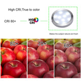 Darrahopens Home & Garden > Lighting > Wall Lights Dimmable & Timing Under Counter Lights Kitchen with Wireless RF Remote,Ultra-Thin 240V LED Cabinet Lights,12W Shelf Lights，4 Lights,Daylight White