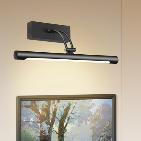 Darrahopens Home & Garden > Lighting > Wall Lights Hardwired Picture Light for Wall Black,14 inch Night Light LED Wall Sconces for Pictures,Dart Board Lights Wall Lights for Dartboard Mirror Frame Gallery