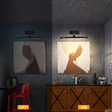 Darrahopens Home & Garden > Lighting > Wall Lights Hardwired Picture Light for Wall Black,14 inch Night Light LED Wall Sconces for Pictures,Dart Board Lights Wall Lights for Dartboard Mirror Frame Gallery