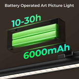 Darrahopens Home & Garden > Lighting > Wall Lights Modern LED Picture Light for Art Display, Sleek Black Finish