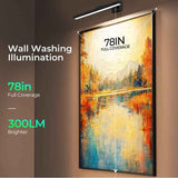 Darrahopens Home & Garden > Lighting > Wall Lights Modern LED Picture Light for Art Display, Sleek Black Finish