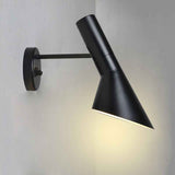 Darrahopens Home & Garden > Lighting > Wall Lights Modern Wall Light with Switch Adjustable E27 Reading Lamp Black