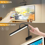 Darrahopens Home & Garden > Lighting > Wall Lights Picture Frame Light with Remote, Wireless 16 Inch Black Art Light, Battery Operated Picture Light with 3 CCT, Dimmable and Timer Wall Picture Lights for Painting, Wall, Gallery, Artwork, Frame