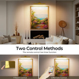 Darrahopens Home & Garden > Lighting > Wall Lights Picture Lights for Wall, Battery Operated Picture Light 16in Gallery Light for Paintings CCT Dimmable Gold