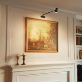 Darrahopens Home & Garden > Lighting > Wall Lights Rechargeable Picture Light with Remote Control, Adjustable Wall Sconce, 4000mAh Battery, Dimmable LED Art Light for Gallery, Bedroom & Bathroom