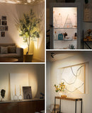 Darrahopens Home & Garden > Lighting > Wall Lights Spotlights Indoor, No-Glare Rechargeable Floor Can Light for Plants with Remote, Wireless Art Accent Spot Lights Uplight for Painting, Picture, Dartboard, Home, Corner Sofa Display