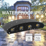 Wall Lamp, LED 8W IP65 Waterproof Aluminum Up Down Light, Warm White