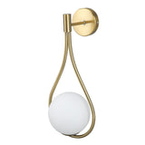 Darrahopens Home & Garden > Lighting > Wall Lights Water Drop Wall Light LED Globe Wall Sconce Golden Indoor Decor Lamp for Living Room Bedroom Aisle Stairs In Australia - Darrahopens