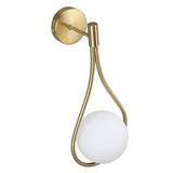 Darrahopens Home & Garden > Lighting > Wall Lights Water Drop Wall Light LED Globe Wall Sconce Golden Indoor Decor Lamp for Living Room Bedroom Aisle Stairs In Australia - Darrahopens