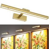 Darrahopens Home & Garden > Lighting > Wall Lights Wireless Picture Lights for Wall, Battery Operated Wall Light for Painting Rechargeable CCT Rotatable Art Gallery Light with Remote Dimmable Timer for Artwork Frame Display Dartboard (Gold, 16inch)