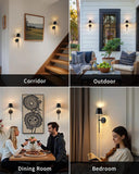 Darrahopens Home & Garden > Lighting > Wall Lights Wireless Wall Lamps 2-pack, LED Lamps with Rechargeable Battery, Stepless Dimmable with Remote Control