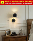 Darrahopens Home & Garden > Lighting > Wall Lights Wireless Wall Lamps 2-pack, LED Lamps with Rechargeable Battery, Stepless Dimmable with Remote Control