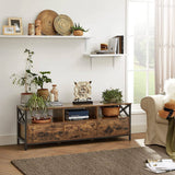 Darrahopens Home & Garden Modern Wooden TV Cabinet Holds TVs