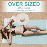 Darrahopens Home & Garden > Pool & Accessories > Beach Towels 6 Pack Oversized Turkish Beach Towels, Quick-Dry Sand-Free Towels for Swimming, Bath, Camping, Travel and Poolside Use, Coral, 177.8 x 89 cm In Australia - Darrahopens