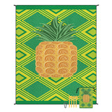 Darrahopens Home & Garden > Pool & Accessories > Beach Towels Style STD-001-2 Green And Yellow Quick Dry Beach Mat Sand Proof Waterproof Outdoor Picnic Blanket - Compact & Lightweight