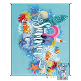 Darrahopens Home & Garden > Pool & Accessories > Beach Towels Style STD-001-48 Colorful Quick Dry Beach Mat Sand Proof Waterproof Outdoor Picnic Blanket - Compact & Lightweight