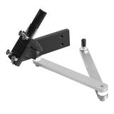 Darrahopens Home & Garden > Pool & Accessories > Beach Towels VEVOR Lawn Mower Blade Sharpener and Balancer, 15° - 45° Adjustable Lawnmower Blade Sharpening Tool with 4 Adapter Pins, Ball Bearings & 25mm Enlarged Handle, Compatible with Most Angle Grinders