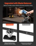 Darrahopens Home & Garden > Pool & Accessories > Beach Towels VEVOR Lawn Mower Blade Sharpener and Balancer, 15° - 45° Adjustable Lawnmower Blade Sharpening Tool with 4 Adapter Pins, Ball Bearings & 25mm Enlarged Handle, Compatible with Most Angle Grinders