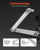 Darrahopens Home & Garden > Pool & Accessories > Beach Towels VEVOR Lawn Mower Blade Sharpener and Balancer, 15° - 45° Adjustable Lawnmower Blade Sharpening Tool with 4 Adapter Pins, Ball Bearings & 25mm Enlarged Handle, Compatible with Most Angle Grinders