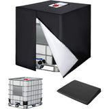 Darrahopens Home & Garden > Pool & Accessories > Pool Covers & Accessories 1000L Ibc Tank Cover, 420D Water Tank Cover, Anti-Uv Tank Protection Cover, Ibc Tank Protective Cover With Zipper, 120