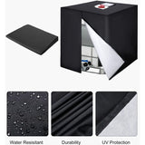 Darrahopens Home & Garden > Pool & Accessories > Pool Covers & Accessories 1000L Ibc Tank Cover, 420D Water Tank Cover, Anti-Uv Tank Protection Cover, Ibc Tank Protective Cover With Zipper, 120
