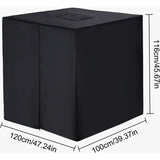 Darrahopens Home & Garden > Pool & Accessories > Pool Covers & Accessories 1000L Ibc Tank Cover, 420D Water Tank Cover, Anti-Uv Tank Protection Cover, Ibc Tank Protective Cover With Zipper, 120