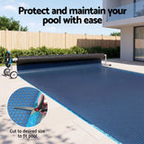 Darrahopens Home & Garden > Pool & Accessories > Pool Covers & Accessories Aqua Buddy Pool Cover 500 Micron 6.5x3m w/ Blue Roller 5.55m Swimming Pools Black Solar Blanket In Australia - Darrahopens