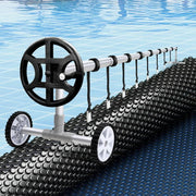 Darrahopens Home & Garden > Pool & Accessories > Pool Covers & Accessories Aqua Buddy Pool Cover 500 Micron 6.5x3m w/ Roller 4m Swimming Pools Black Solar Blanket In Australia - Darrahopens