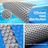 Darrahopens Home & Garden > Pool & Accessories > Pool Covers & Accessories Aqua Buddy Pool Cover 600 Micron 7x4m Bubble Heat Solar Blanket Blue Silver In Australia - Darrahopens