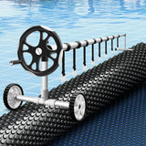 Darrahopens Home & Garden > Pool & Accessories > Pool Covers & Accessories Aqua Buddy Pool Cover 600 Micron 8x4.2m w/ Roller 5.55m Swimming Pools Black Solar Blanket In Australia - Darrahopens