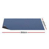 Darrahopens Home & Garden > Pool & Accessories > Pool Covers & Accessories Aqua Buddy Pool Cover 600 Micron Bubble Heat Solar Blanket Blue Black 8x4.2m In Australia - Darrahopens