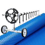 Darrahopens Home & Garden > Pool & Accessories > Pool Covers & Accessories Aqua Buddy Pool Cover 600 Micron Heat Solar Blanket 9.5x5m w/ 5.55m Roller